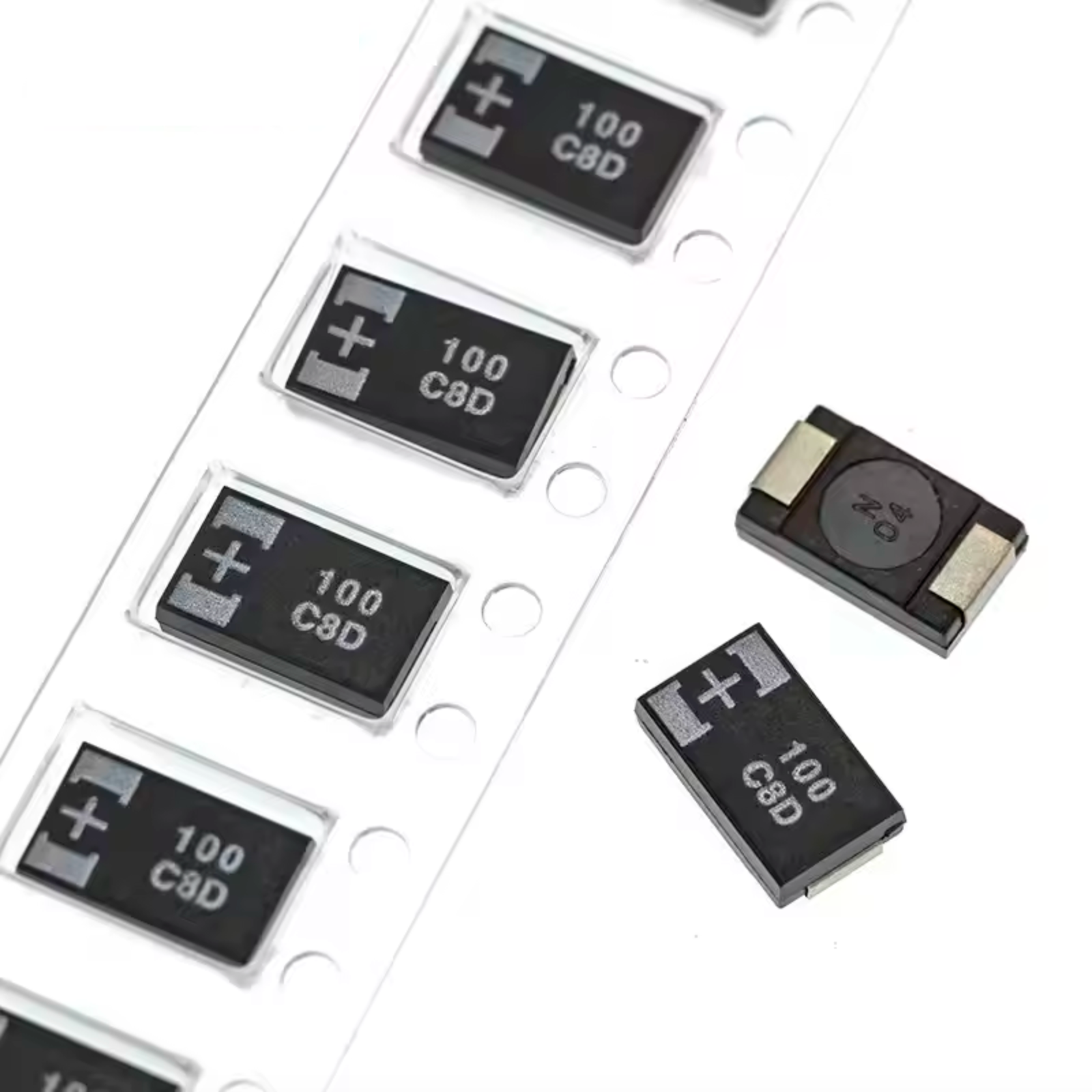 PixPin_2026-09-19_16-17-09 5pcs/lot 16V 100UF 7343 Type D Ultra-Thin SMD Polymer Tantalum Capacitors 16TQC100MYF POSCAP Low ESR 50mOhms New Original - Image 1